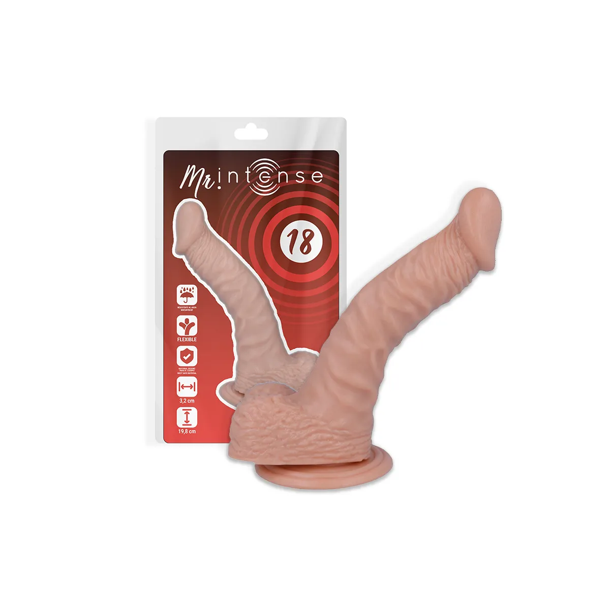 Mr 18 Realistic Penis 19,8 cm -O- 3,2 cm von Mr, Intense | Fesselliebe.de