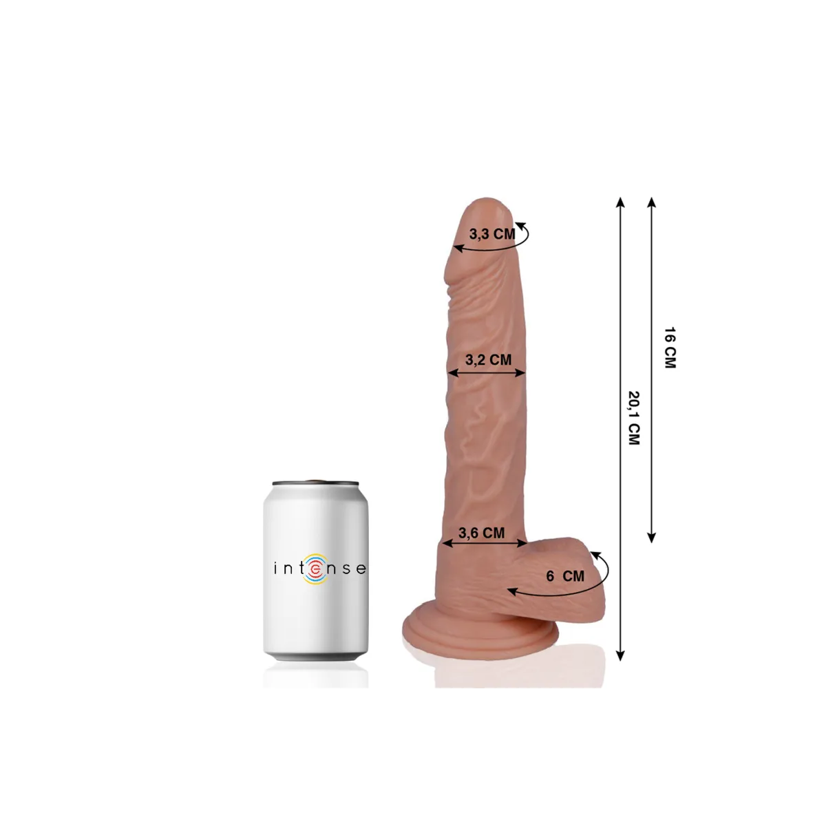 Mr 21 Realistic Penis 20,1 cm -O- 3,2 cm von Mr, Intense | Fesselliebe.de