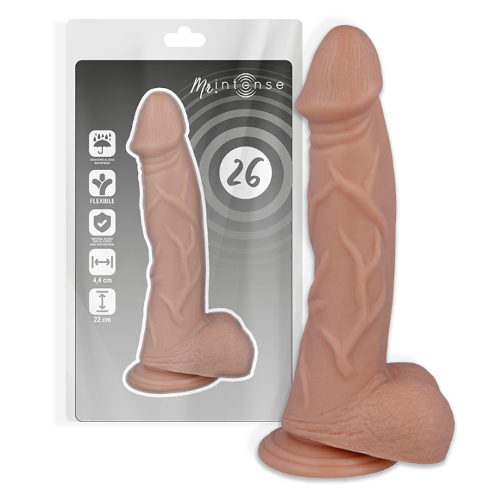 Mr 26 Realistischer Penis 22 cm -O- 4,4 cm von Mr, Intense | Fesselliebe.de