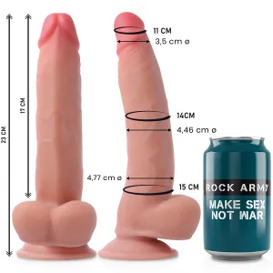 Doppeldichte Leopard 23 cm -O- 4,77 cm von Rock Army