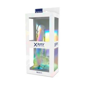 Klarer Hahn mit Eier 18,5 cm -O- 3,8 cm von X Ray
