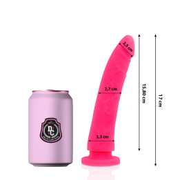 Toys Rosa Dildo Medizinisches Silikon 17 cm -O- 3 cm von Deltaclub | Fesselliebe.de