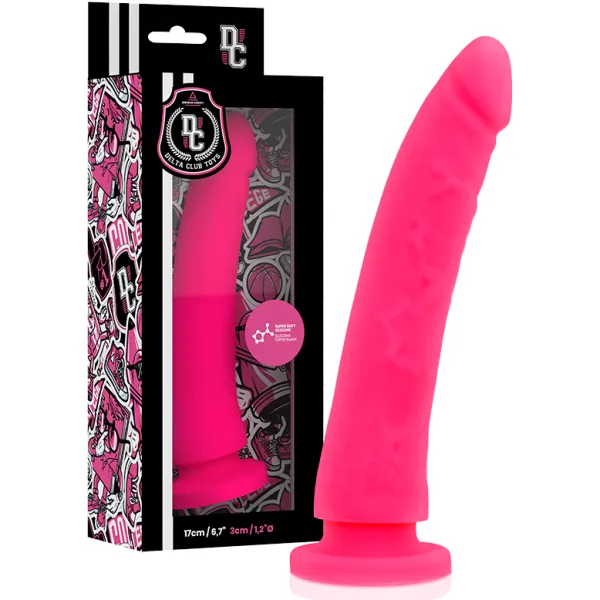 Toys Rosa Dildo Medizinisches Silikon 17 cm -O- 3 cm von Deltaclub | Fesselliebe.de