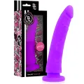 Toys Lila Dildo Medizinisches Silikon 17 cm -O- 3 cm von Deltaclub