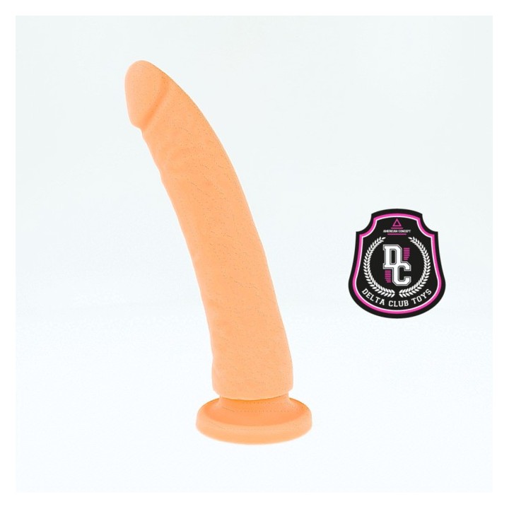 Toys natürlicher Dildo Medizinisches Silikon 20 cm -O- 4 cm von Deltaclub | Fesselliebe.de