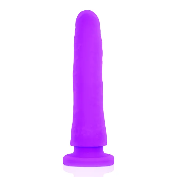 Toys Lila Dildo Medizinisches Silikon 20 cm -O- 4 cm von Deltaclub | Fesselliebe.de