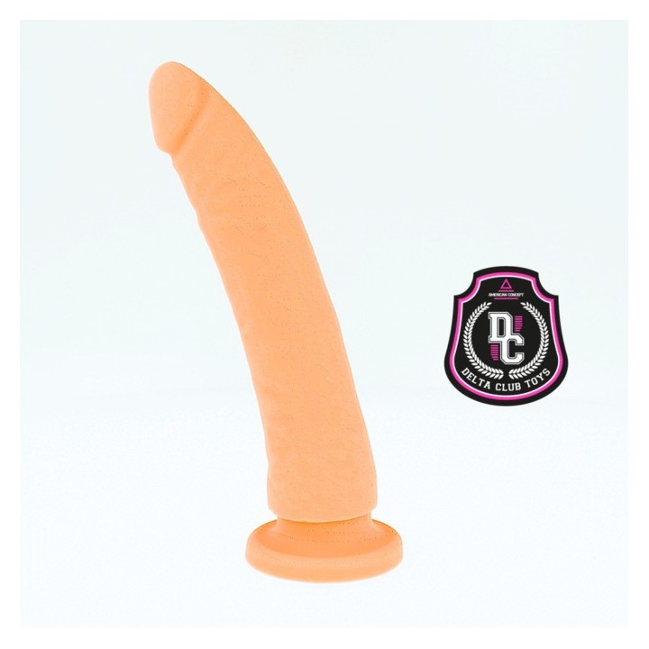 Toys natürlicher Dildo aus Medizinischem Silikon 23 cm -O- 4,5 cm von Deltaclub | Fesselliebe.de