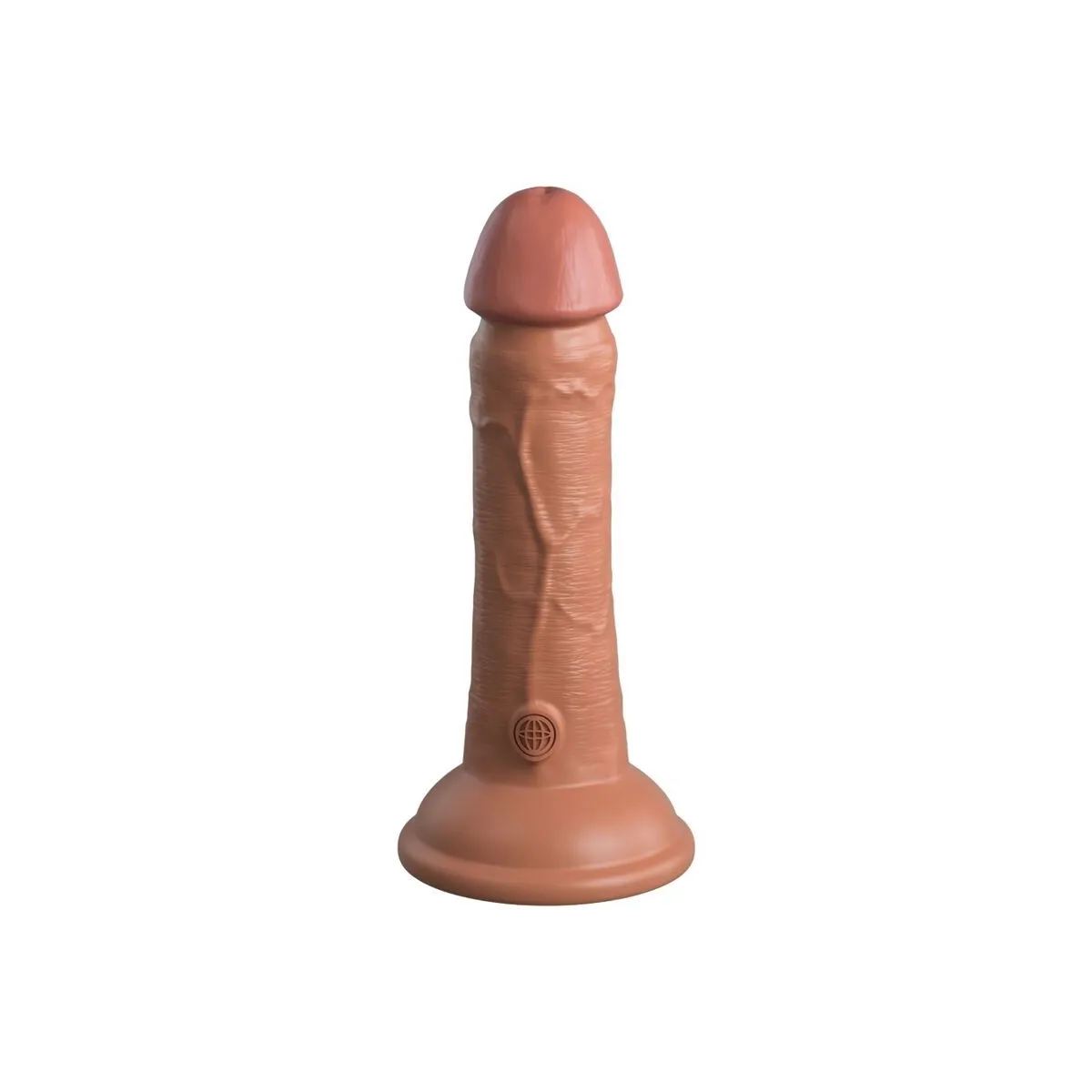 Elite Realistischer Silikondildo 15,2 cm Karamell von King Cock | Fesselliebe.de