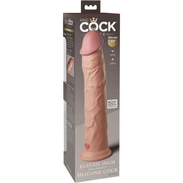Elite Realistischer Silikondildo 28 cm von King Cock | Fesselliebe.de