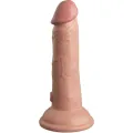 Elite Realistischer Dildo mit Vibration und Silikon 15,2 cm von King Cock
