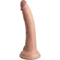 Elite Realistischer Dildo Vibrator & Silikon mit Fernbedienung 17,8 cm von King Cock