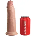 Elite Realistischer Dildo mit Vibration und Silikon 20,3 cm von King Cock