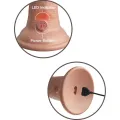 Elite Realistischer Dildo mit Vibration und Silikon 20,3 cm von King Cock