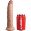Elite Realistischer Dildo Vibrator & Silikon mit Fernbedienung 23 cm von King Cock