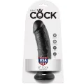8 Dildo Schwarz 20,3 cm von King Cock