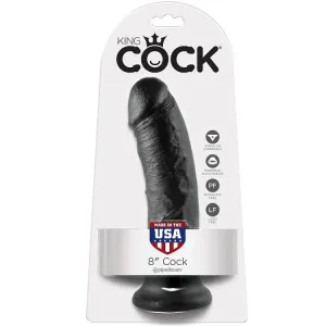 8 Dildo Schwarz 20,3 cm von King Cock | Fesselliebe.de