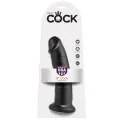 9 Dildo Schwarz 22,9 cm von King Cock