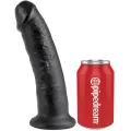 9 Dildo Schwarz 22,9 cm von King Cock