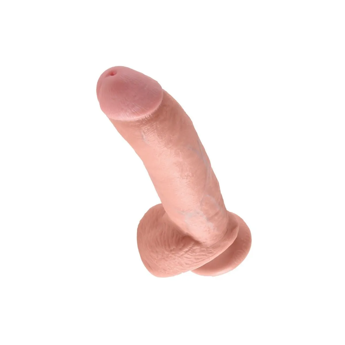 9 Schwanzfleisch mit Eier 22,9 cm von King Cock | Fesselliebe.de