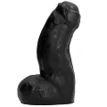 Realistischer Dong Schwarz 17 cm von All Black