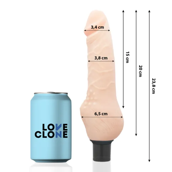 Daven Selbstschmierung Realistisch 23,8 cm -O- 3,8 cm von Loveclone | Fesselliebe.de