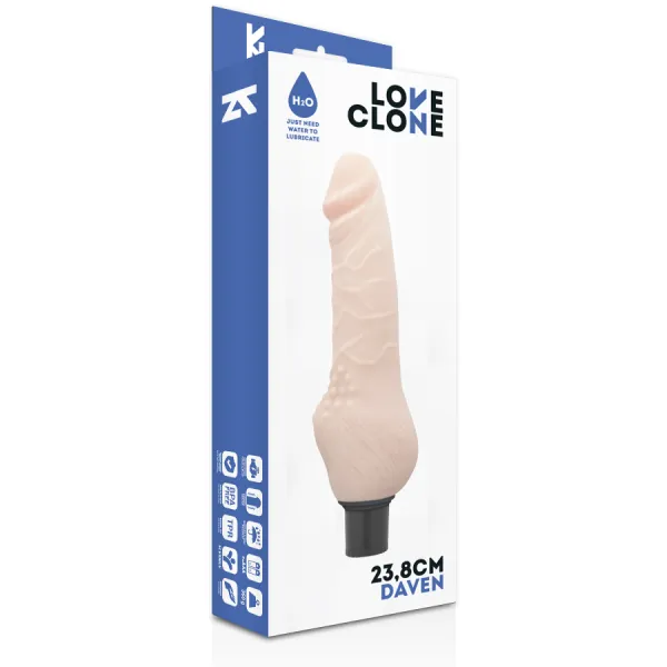 Daven Selbstschmierung Realistisch 23,8 cm -O- 3,8 cm von Loveclone | Fesselliebe.de