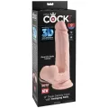 Plus 3D Dildo Swinging Balls 20,3 cm von King Cock Plus