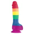 Lgbt Flagge Dildo 15 cm von Pride