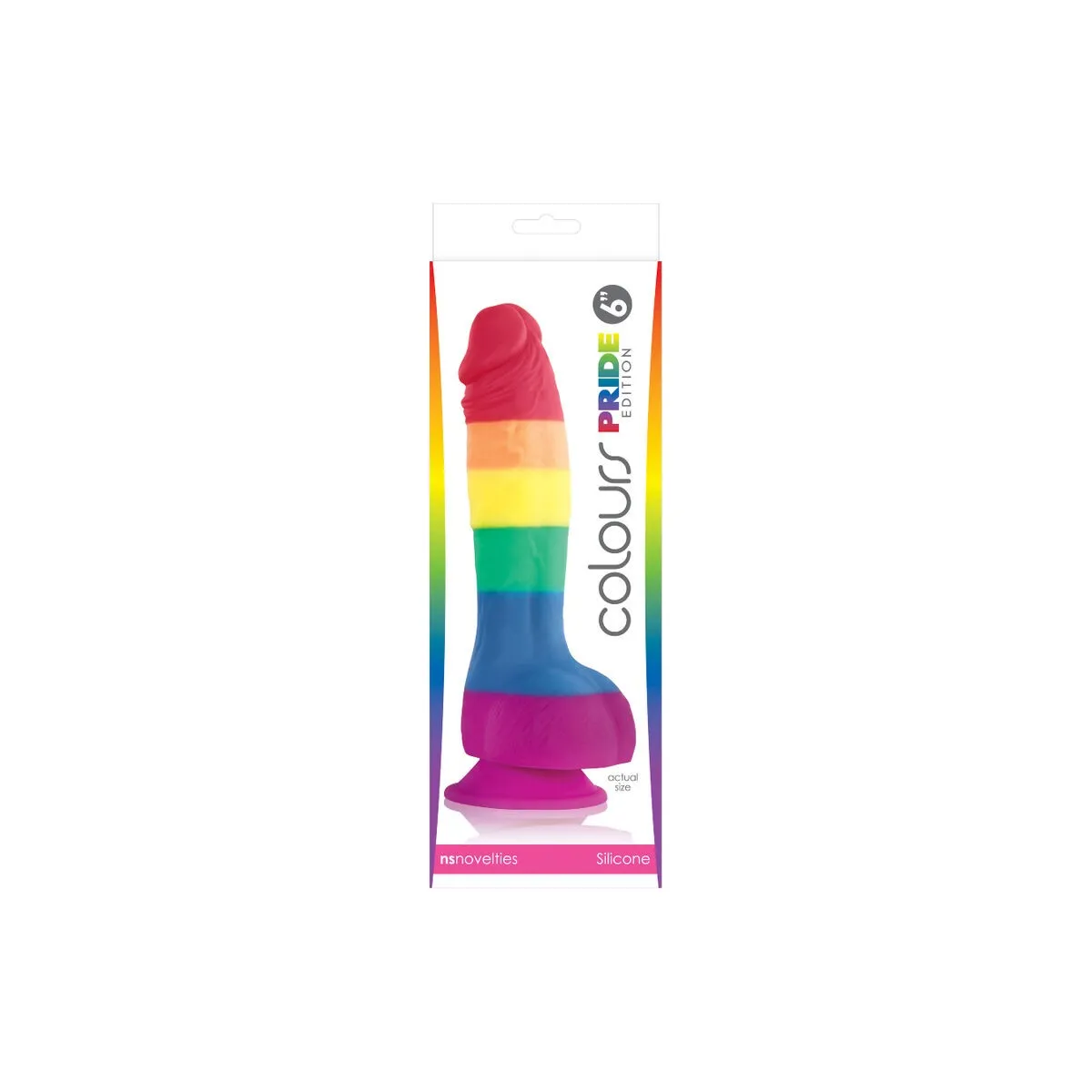 Lgbt Flagge Dildo 15 cm von Pride | Fesselliebe.de