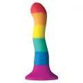 Lgbt Flagge Dildo Welle 17 cm von Pride