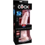 Dreifachdensittshahn 18,4 cm von King Cock Plus | Fesselliebe.de