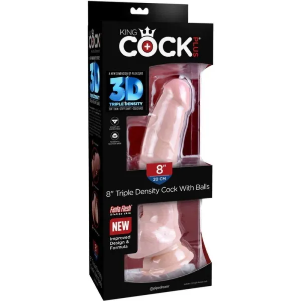 Dreifachdensittshahn 18,4 cm von King Cock Plus | Fesselliebe.de