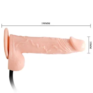 Realistischer aufblasbarer Dildo mit Saugnäpfen 15 cm von Baile Dildos