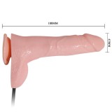 Aufblasbarer Realistischer Dildo mit Saugnäpfen 15 cm von Baile Dildos | Fesselliebe.de