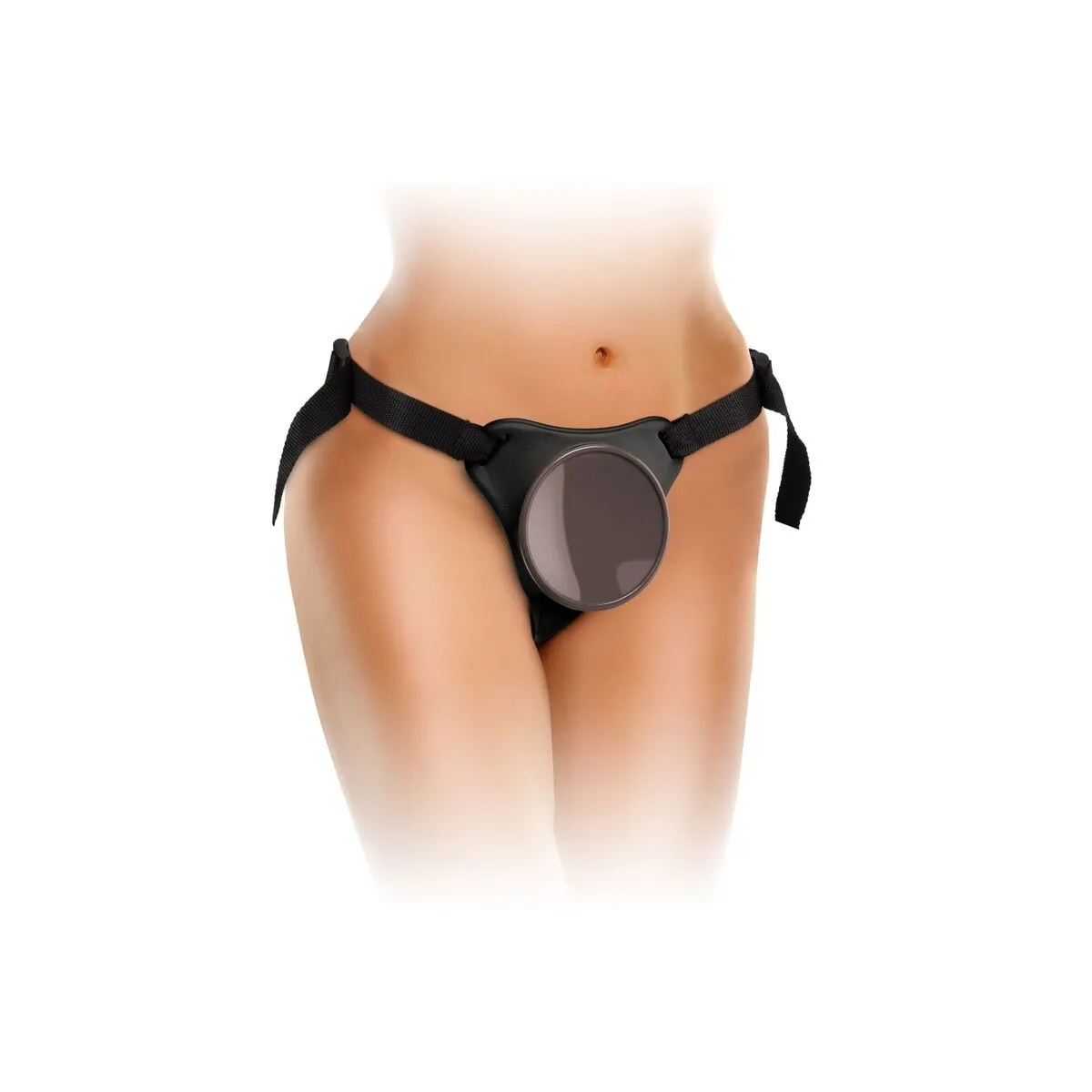 Elite Bequemer Verstellbarer Gurt mit Dildo 17,8 cm von King Cock | Fesselliebe.de