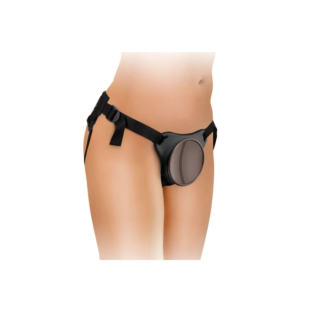 Elite Bequemer Verstellbarer Gurt mit Dildo 17,8 cm von King Cock | Fesselliebe.de