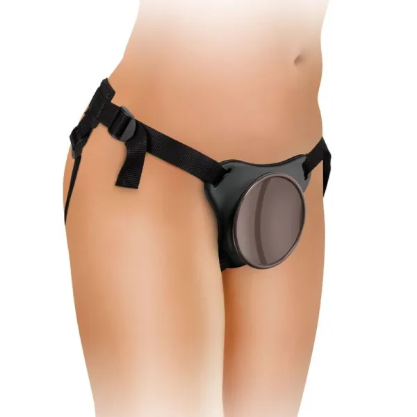 Elite Bequemer Verstellbarer Gurt mit Dildo 17,8 cm von King Cock | Fesselliebe.de