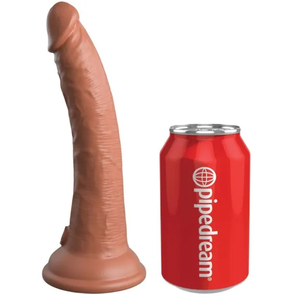 Elite Bequemer Verstellbarer Gurt mit Dildo 17,8 cm von King Cock | Fesselliebe.de