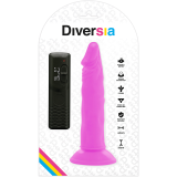 Flexibler Vibrierender Dildo Lila 23 cm -O- 4,3 cm von Diversia | Fesselliebe.de