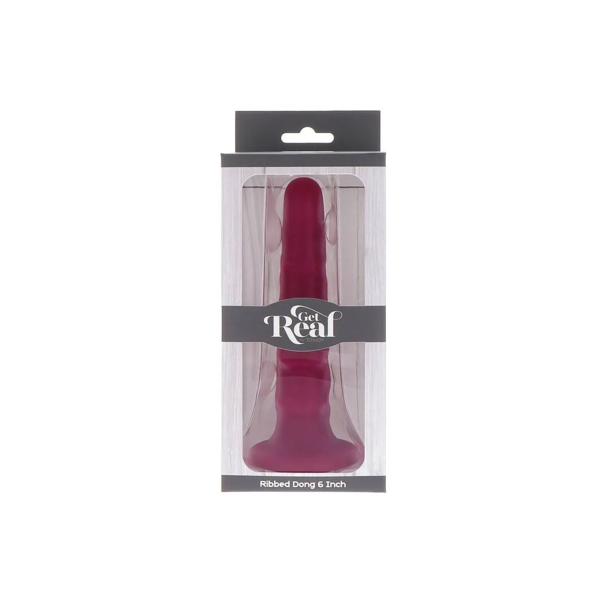 Ribbed Dong 12 cm Rot von Get Real | Fesselliebe.de