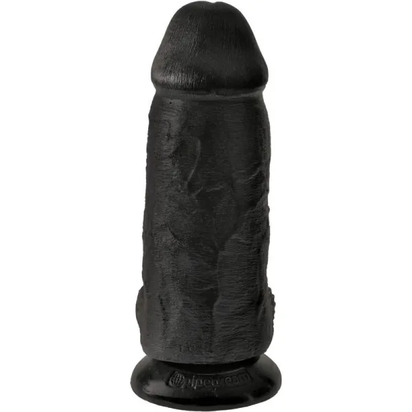 Polliger Realistischer Penis 23 cm Schwarz von King Cock | Fesselliebe.de