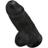 Polliger Realistischer Penis 23 cm Schwarz von King Cock | Fesselliebe.de