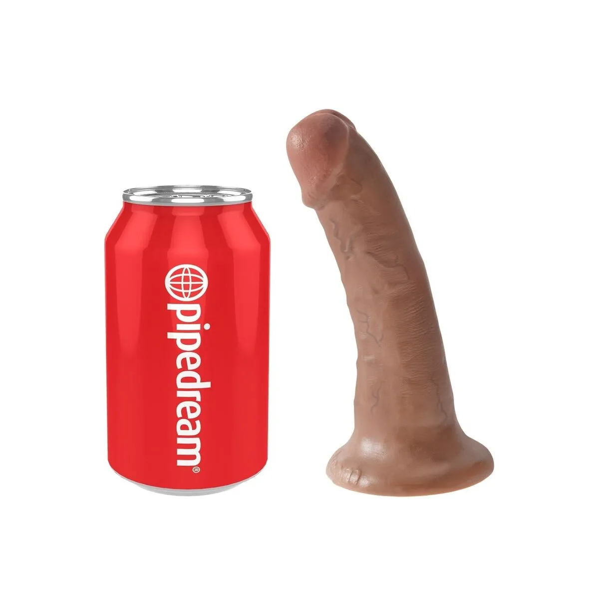 Realistischer Penis 15 cm Karamell von King Cock | Fesselliebe.de