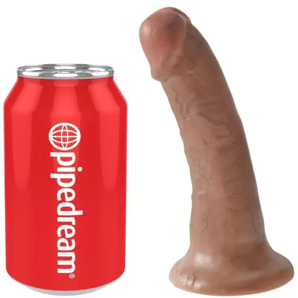 Realistischer Penis 15 cm Karamell von King Cock | Fesselliebe.de