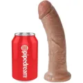 Realistischer Penis 19,5 cm Karamell von King Cock