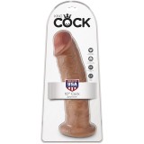 Realistischer Penis 24 cm Karamell von King Cock | Fesselliebe.de