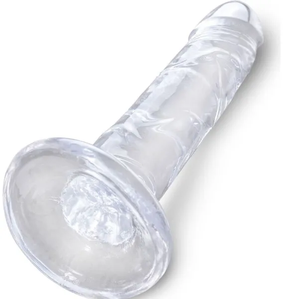 Clear Realistischer Penis 15,5 cm Transparent von King Cock | Fesselliebe.de