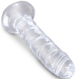 Clear Realistischer Penis 15,5 cm Transparent von King Cock | Fesselliebe.de