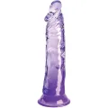 Clear Realistischer Penis 19,7 cm Lila von King Cock