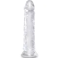 Klarer Realistischer Penis 19,7 cm Transparent von King Cock